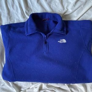 The North Face fleece quarter zip